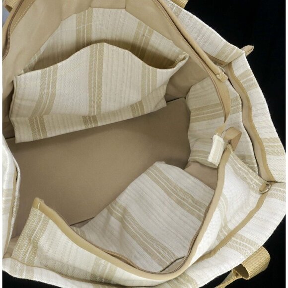 Perennials Outdoor Fabrics Tote Bag Large Zip Shopper Book Market Purse RARE! - Picture 5 of 5